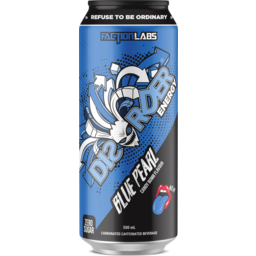 Photo of Disorder Energy Blue Pearl Candy Bomb Energy Drink 500ml