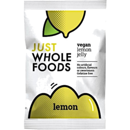 Photo of JUST WHOLEFOODS Vegetarian Jelly Crystals Lemon