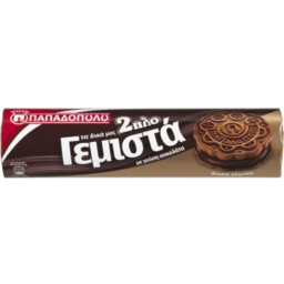 Photo of PAPADOPOULOU SANDWHICH DOUBLE BISCUIT CHOC 230G
