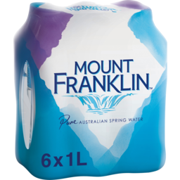 Photo of Mount Franklin Spring Water 6x1l