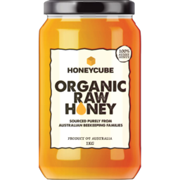 Photo of Honeycube Organic Honey 1kg