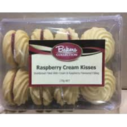 Photo of Baker's Collection Raspberry Cream Kisses 200gm