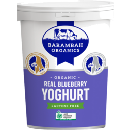 Photo of Barambah Yoghurt - Real Blueberry