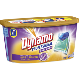 Photo of Dynamo Professional With Odour Eliminating Technology Dual Capsule Laundry Detergent, 26