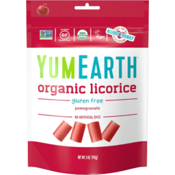 Photo of Yum Earth - Pomegranate Licorice 142g