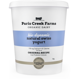 Photo of Swiss natural Yoghurt Paris Creek