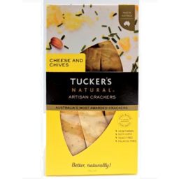 Photo of Tuckers Artisan Crackers Cheese And Chives