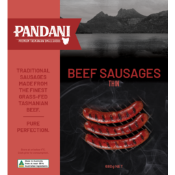Photo of Pandani Beef Sausages 680gm