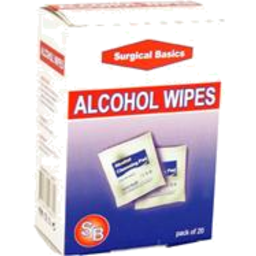 Photo of S/Basics Alcohol Wipes 20pk