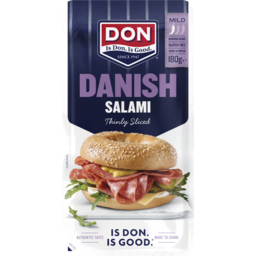 Photo of Don® Salami Danish Mild Thinly Sliced 180g