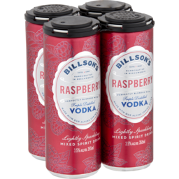 Photo of Billson's Raspberry Vodka Can