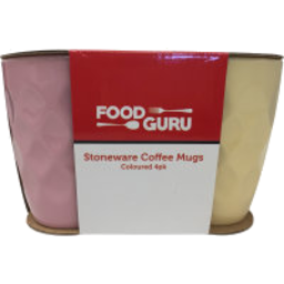 Photo of Food Guru Stoneware Mugs 4 Pack