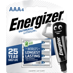 Photo of Energizer Ultimate Lithium Aaa 4pk