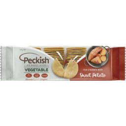Photo of Peckish Vegetable Rice Crackers With Sweet Potato 100g
