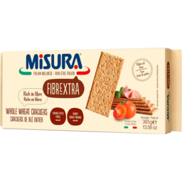 Photo of Misura Wholemeal Crackers 385g