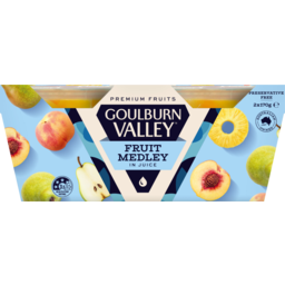 Photo of Goulburn Valley Fruit Medley In Juice 2 Pack 170g
