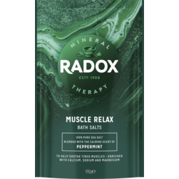 Photo of Radox Muscle Relax Peppermint Scent Bath Salts