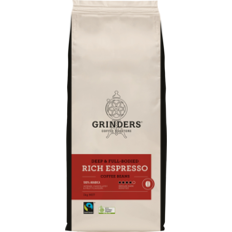 Photo of Grinders Rich Espresso Coffee Beans 1kg