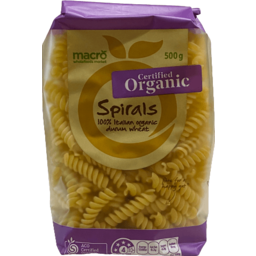 Photo of Macro Organic Pasta Spiral 500g