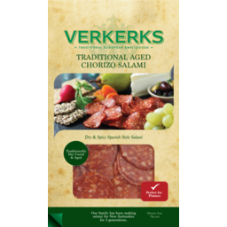 Photo of Verkerks Traditional Aged Chorizo Salami Sliced