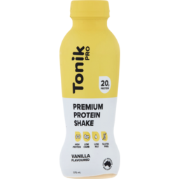 Photo of Tonik Pro Premium Protein Shake Vanilla