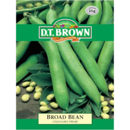 Photo of D.T.Brown Broad Beans Coles Early Seeds