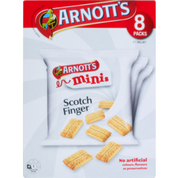 Photo of Arnott's Minis Scotch Finger Biscuits 8 Pack 200g 200g