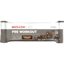 Photo of Musashi Fuel Pre Workout Bar Double Choc