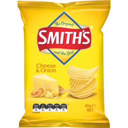 Photo of Smiths Cheese & Onion Crinkle Cut Chips 45g
