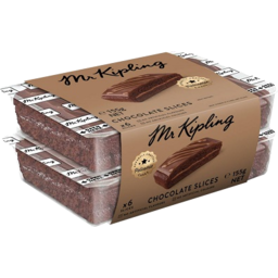 Photo of Mr Kipling Slice Choc Snack Pack 6pk