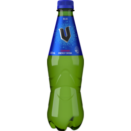 Photo of V Energy Drink Blue Pet Bottle