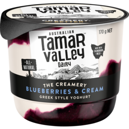 Photo of T/Valley Blueberry & Cream Yog 170gm