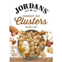 Photo of Jordans Crunchy Oat Clusters Chunky Nut 500g