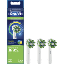 Photo of Oral-B Cross Action Refill Heads 3pk