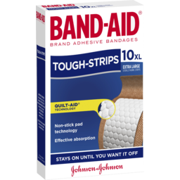 Photo of Band-Aid Tough Strips Extra Large Fabric 10 Pack