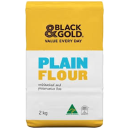Photo of Black & Gold Plain Flour