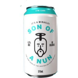 Photo of Son Of A Nun Low Carb Can 375ml