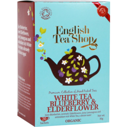 Photo of ENGLISH TEA SHOP:ETS White Tea Blueberry Elderflower 20