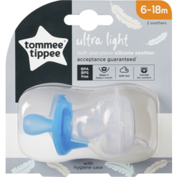 Photo of Tommee Tippee Ultra Light Silicone Soother 2.0x6m