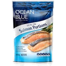 Photo of Ocean Blue Skin On Salmon Portions 800g