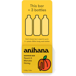 Photo of Anihana Shower Bar Peach & Manuka Honey