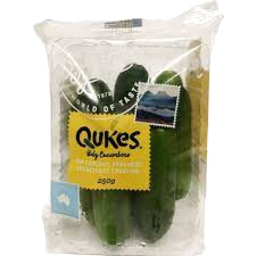 Photo of Qukes Baby Snacking Cucumbers 250g