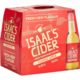 Photo of Isaacs Classic Apple Cider Bottles