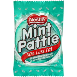 Photo of Nestle Mint Pattie Milk Choc Bar 20g