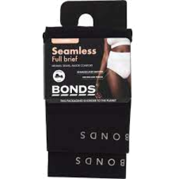 Photo of Bonds Seamless Full Brief Size 14 2 Pack