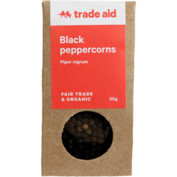 Photo of Trade Aid Black Peppercorns 30g