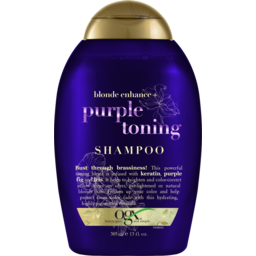 Photo of Vogue Ogx Ogx Blonde Enhance + Purple Toning Shampoo For Blonde Coloured Hair 385ml