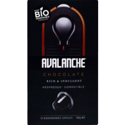 Photo of Avalanche Coffee Capsules Chocolate Coffee 10 Pack