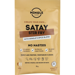 Photo of Mingle Spice Blend Satay Stir Fry 30g