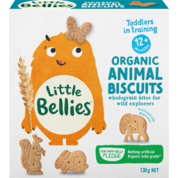 Photo of Little Bellies Organic Animal Biscuits 12+ Months